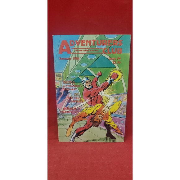 Adventurers Club Hero Games Quarterly Lot of 4 Magazines - Picture 3 of 5